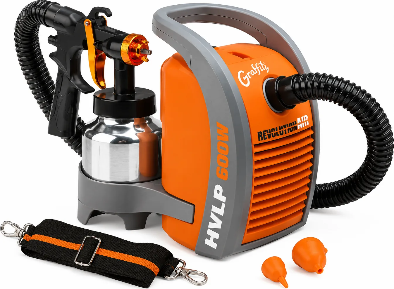 Kompressor-värvimisseade 600 W – 1000 ml